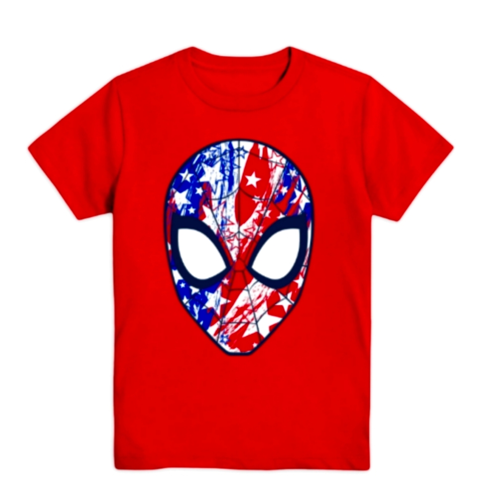 Boys American Spiderman Tee